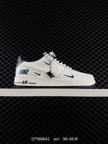 Nike Air Force 1 07 Low white black grey red
