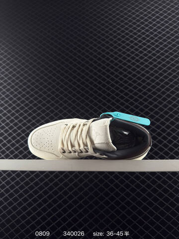 Jordan Air Jordan 1 Low Beige Brown Black EU 36-45 Sneaker - Unisex (BS-80947)