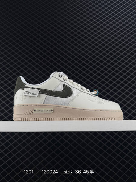 Nike Air Force 1 07 white black beige multicolor trim 36 45 lifestyle