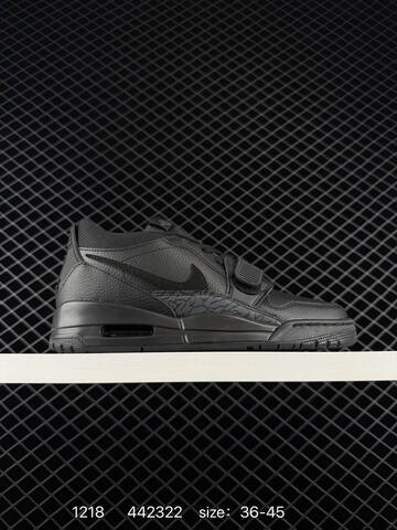 Jordan Air Jordan Legacy 312 Low Triple Black EU 36-45 Sneaker - Unisex (BS-80033)