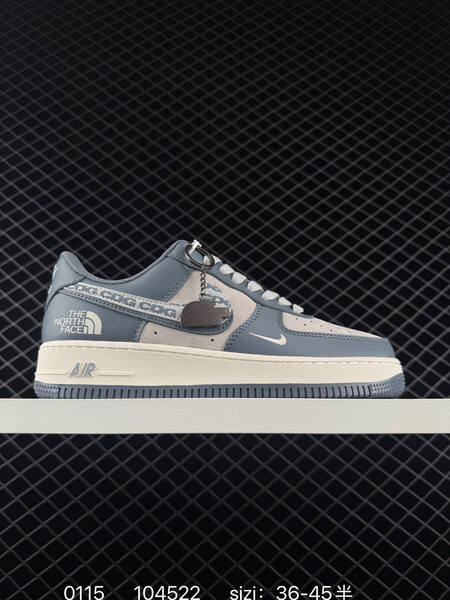 Nike Dunk Low x CDG x The North Face blue grey and light grey with white accents EU 36-45 casual lifestyle