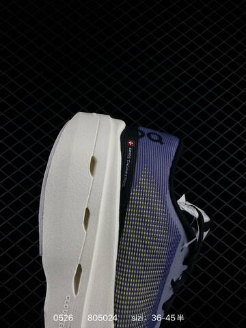On Running Cloudboom Purple Neon Yellow Cream Black EU 36-45 Running Shoe Running Sneakers - Unisex (BS-85236)