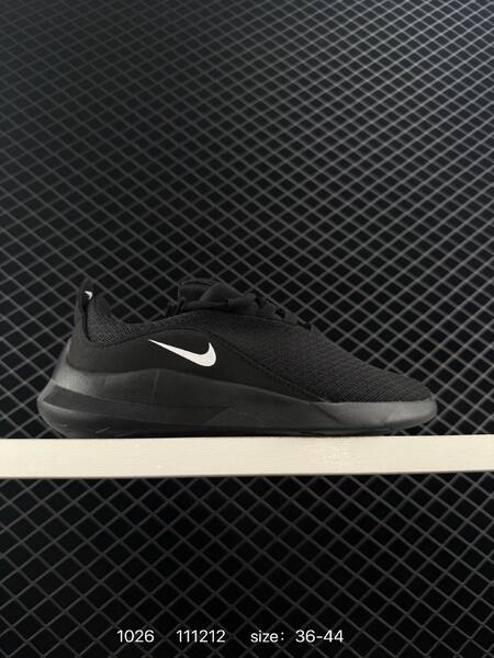 Nike Viale Black White Volt Orange EU 36-44 running lifestyle