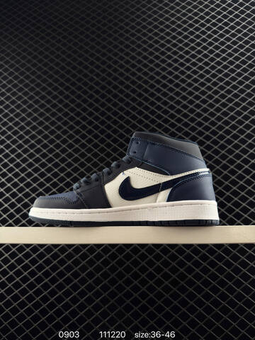 Jordan Air Jordan 1 Mid Light Grey White Black EU 36-46 Basketball Shoe - Unisex (BS-80773)