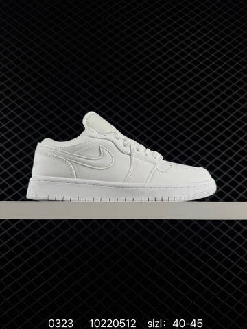 Jordan Air Jordan 1 Low White Blue Black 40-45 Sneaker - Men's (BS-79618)