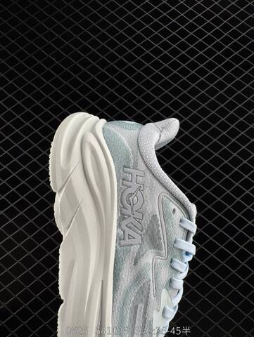 HOKA ONE ONE Clifton 10 Light Grey Light Blue White EU 36-45 Running Shoe Running Sneakers - Unisex (BS-86584)
