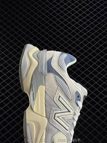 New Balance 9060 grey cream blue white