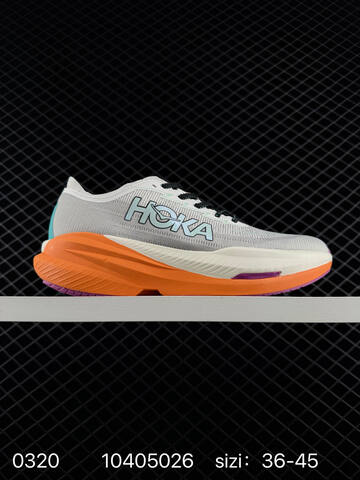 HOKA ONE ONE Mach X Grey Neon Yellow White Orange Teal EU 36-45 Running Shoe Running Sneakers - Unisex (BS-86288)