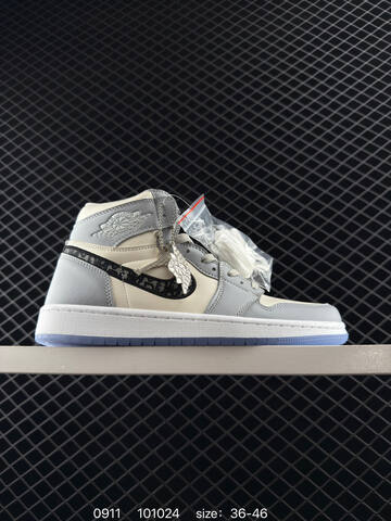 Jordan Air Jordan 1 Retro High OG Turquoise White Cream EU 36-46 Basketball Shoe - Unisex (BS-80733)