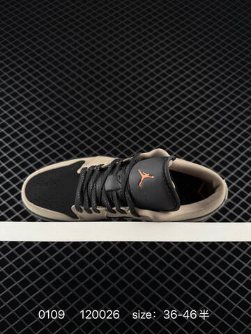 Jordan Air Jordan 1 Low IB7109 Black Khaki EU 36-46 Sneaker - Unisex (BS-79866)