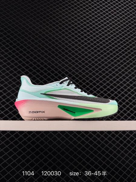 Nike ZoomX Vaporfly NEXT Volt white black with mint green and pink accents EU 36-45 running lifestyle