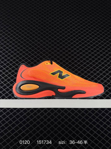 New Balance AC Runner Orange Black Yellow EU 36-46 Running Shoe - Unisex (BS-82373)