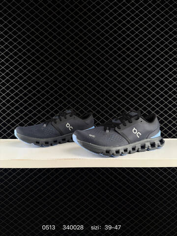 On Cloud X 4 Dark Grey Light Blue EU 39-47 Running Shoe Running Sneakers - Unisex (BS-85284)