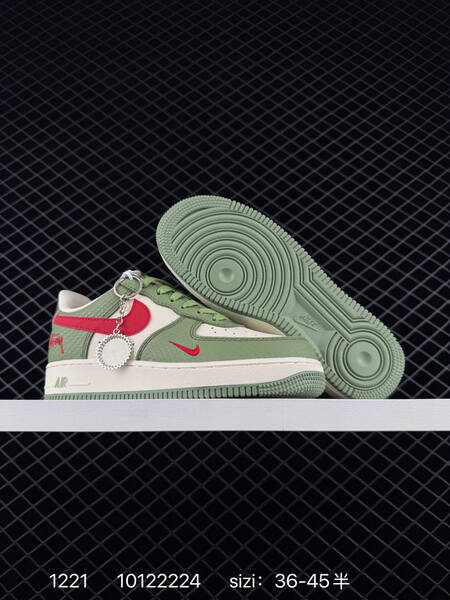 Nike Air Force 1 07 Low green white EU 36-45 5 lifestyle