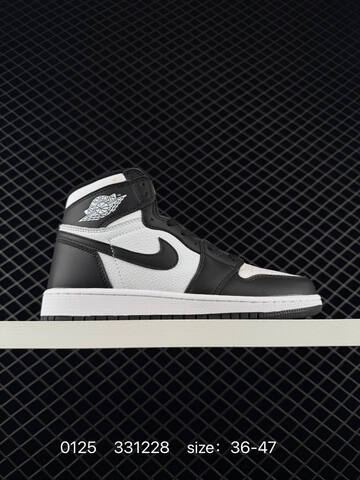 Jordan Air Jordan 1 Retro High OG White Black Brown EU 36-47 Basketball Shoe - Unisex (BS-79765)