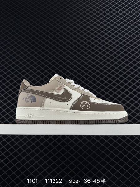 Nike Air Force 1 07 Low beige brown cream 36-45 5 lifestyle