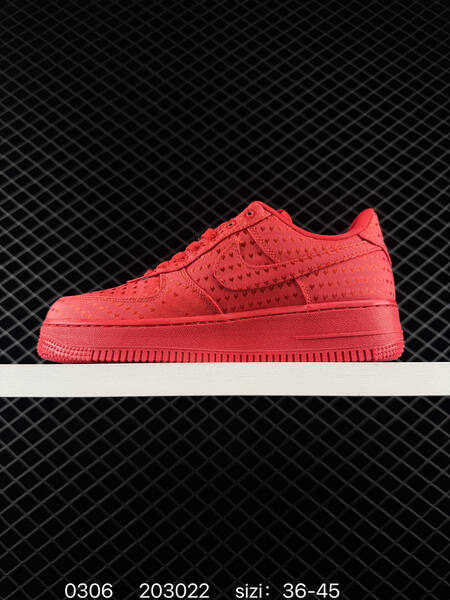 Nike Air Force 1 07 Low red EU 36-45 casual lifestyle