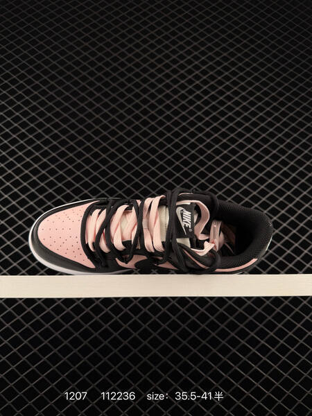 Nike SB Dunk Low Pink Black White EU 35 5-41 5 skate lifestyle