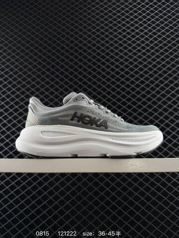 HOKA ONE ONE Bondi 9 White Blue Purple EU 36-45 Running Shoe Running Sneakers - Unisex (BS-86490)