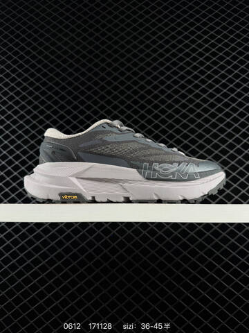 HOKA ONE ONE Mafate X Dark Grey Light Grey Beige EU 36-45 Trail Shoe Trail Running Sneakers - Unisex (BS-86201)