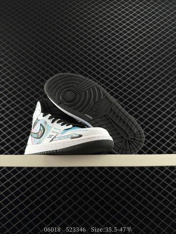 Jordan Air Jordan 1 Mid Light Mint Black Beige White Teal EU 35 5-47 Basketball Shoe - Unisex (BS-81179)