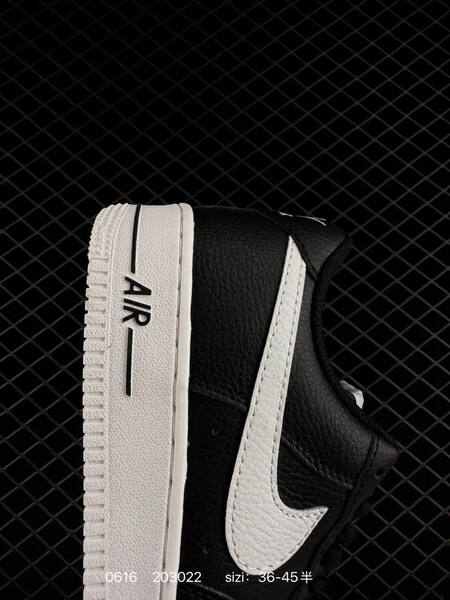 Nike Air Force 1 Low black white silver EU 36-45 sneaker