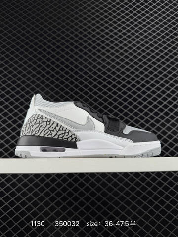 Jordan Air Jordan Legacy 312 White Grey Black Sail EU 36-47 5 Basketball Shoe - Unisex (BS-80151)