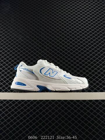 New Balance 530 White Silver Blue Black EU 36-45 Running Shoe - Unisex (BS-83347)
