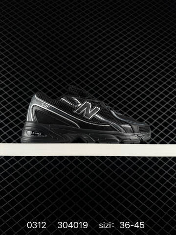 New Balance MR740 Black Silver White EU 36-45 Running Shoe - Unisex (BS-82310)