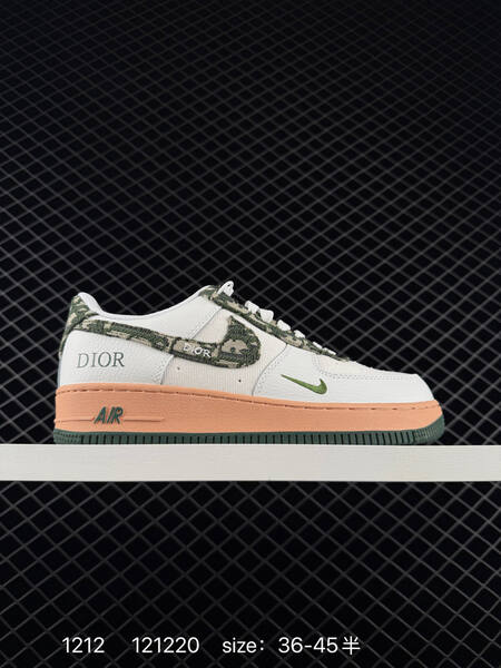 Nike Air Force 1 07 white navy gray 36-45 lifestyle