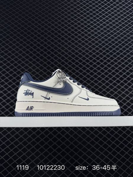 Nike Air Force 1 Low White Navy Red EU 36-45 5 lifestyle