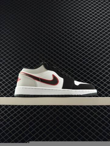 Jordan Air Jordan 1 Low Black White Red Yellow EU 36-46 Sneaker - Unisex (BS-81323)