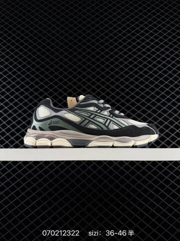 ASICS GEL-NYC Green Cream White EU 36-46 Running Shoe Running Sneakers - Unisex (BS-81796)