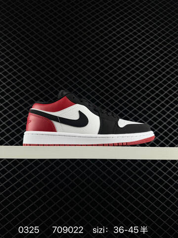 Jordan Air Jordan 1 Low White Blue Red EU 36-45 Sneaker - Unisex (BS-79612)