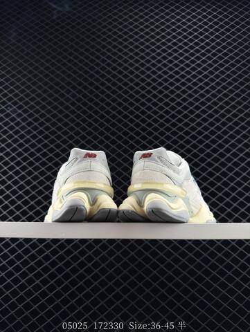 New Balance 9060 Off White Red Grey Black EU 36-45 Sneaker - Unisex (BS-83407)