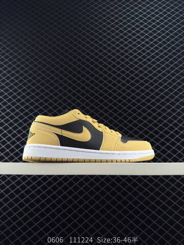 Jordan Air Jordan 1 Low Black Red White Beige Brown EU 36-46 Sneaker - Unisex (BS-81250)
