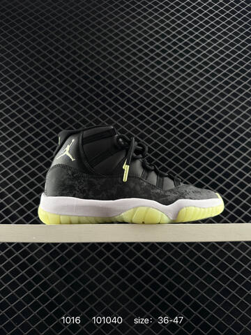 Jordan Air Jordan 11 Retro High Barely Volt Black Neon Yellow White EU 36-47 Basketball Shoe - Unisex (BS-80512)