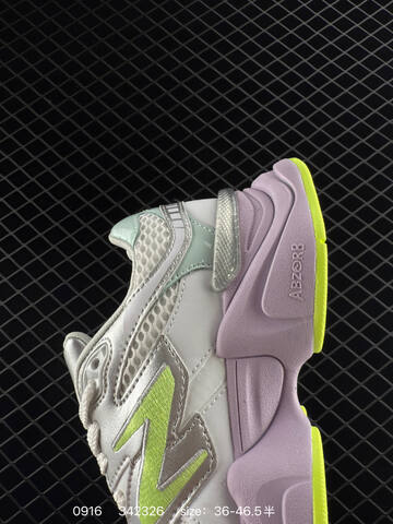 New Balance 9060 white silver purple neon green EU 36-46 5 sneaker