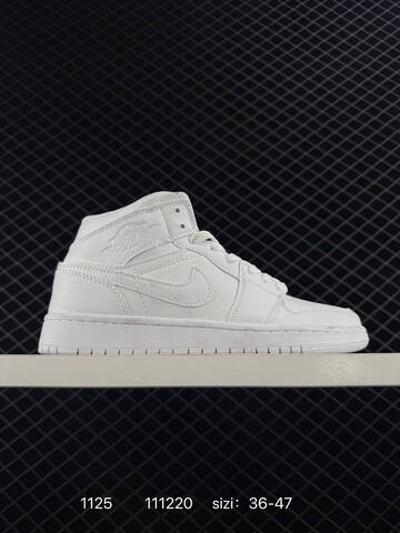 Jordan Air Jordan 1 Mid Purple Yellow White Black EU 36-47 Basketball Shoe - Unisex (BS-80190)