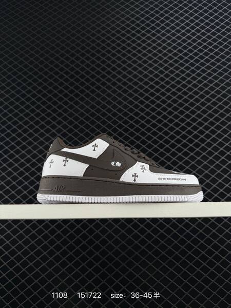 Nike Air Force 1 Low black white light blue 36-45 5 lifestyle