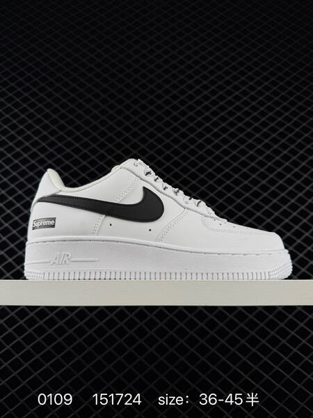 Nike Air Force 1 07 Low White Black EU 36-45 5 lifestyle