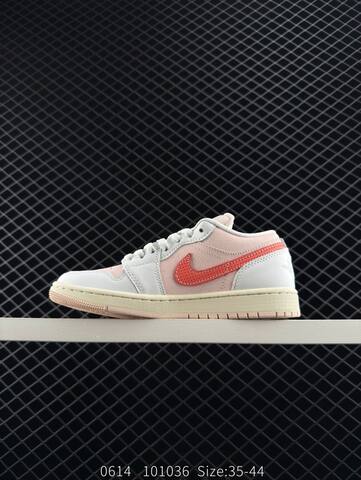 Jordan Air Jordan 1 Low Strawberry Milkshake White Light Pink Coral Cream EU 35-44 Sneaker - Unisex (BS-81208)