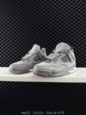 Jordan Air Jordan 4 Retro HF4340-802 Cool Grey White EU 36-47 Basketball Shoe - Unisex (BS-81162)