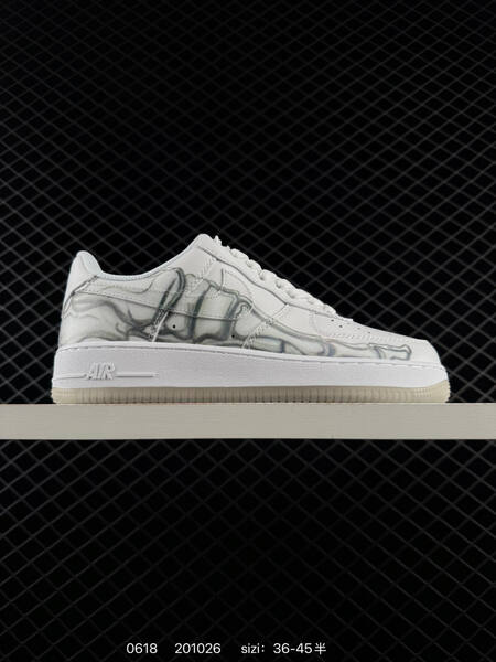 Nike Air Force 1 07 black white clear EU 36-45 sneaker