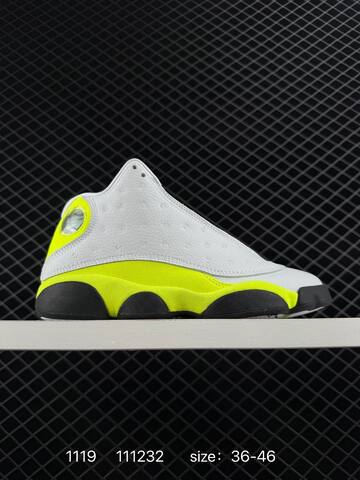 Jordan Air Jordan 13 White Yellow Black Red Peach EU 36-46 Basketball Shoe - Unisex (BS-80235)
