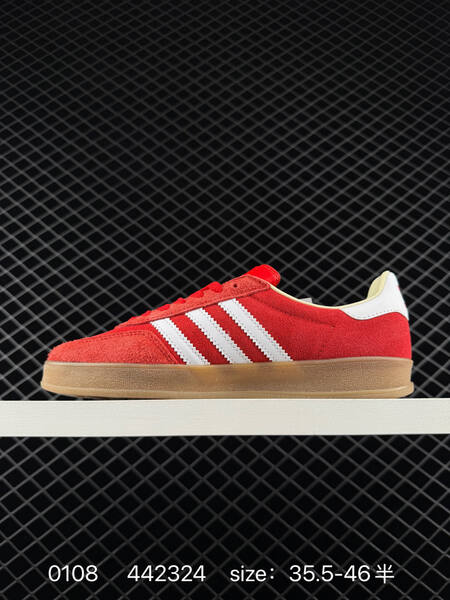 Adidas Gazelle red white gum 35 5-46 5 lifestyle