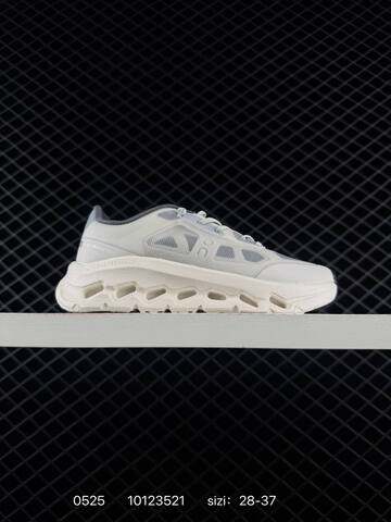 On Cloudrunner Grey Black Lime White 28-37 Running Shoe Running Sneakers - Women's (BS-85244)