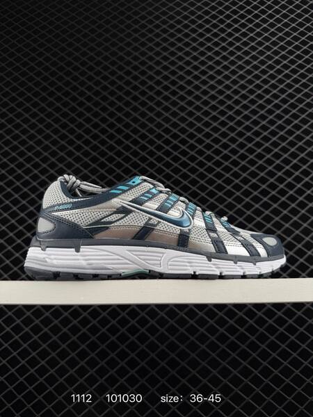 Nike P-6000 white grey blue multi EU 36-45 running lifestyle