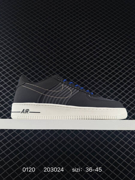 Nike Air Force 1 07 LV8 IQ9795 black grey blue EU 36-45 lifestyle