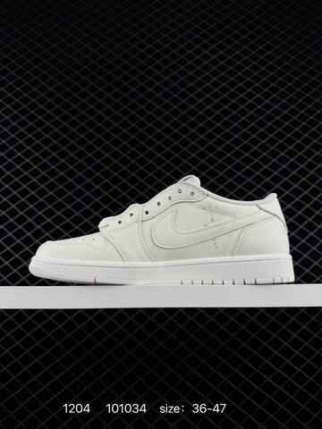 Jordan Travis Scott x Air Jordan 1 Low Off White Light Grey EU 36-47 Sneaker - Unisex (BS-80114)
